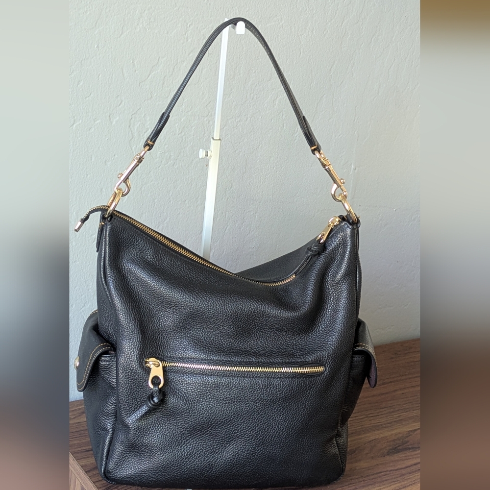 Coach Black Leather Hobo Bag - Picture 3 of 15
